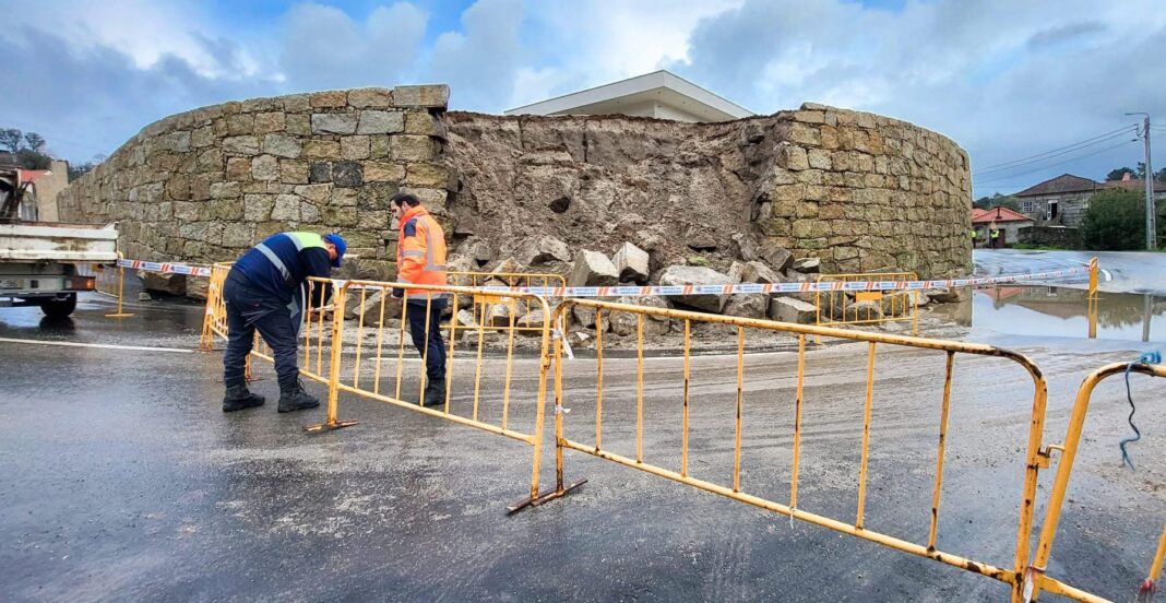Cabeceiras de Basto: muro construído pela câmara foi o primeiro a cair