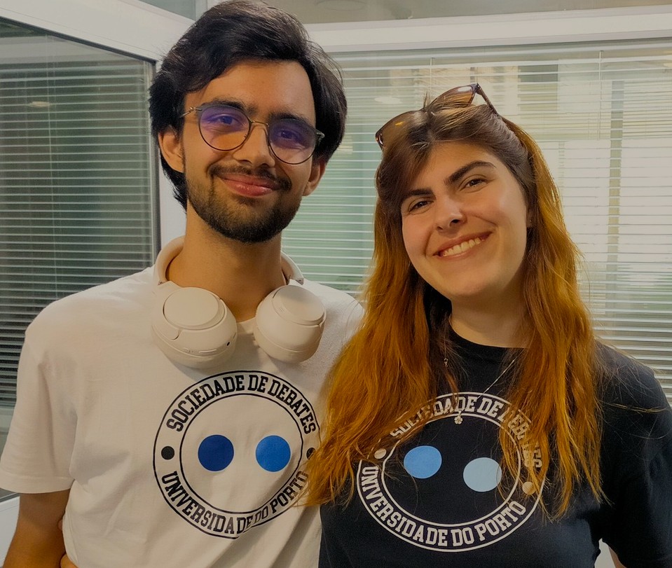 Gonçalo Teixeira e Marília Montenegro (Imagem a partir de Rádio Voz de Basto)